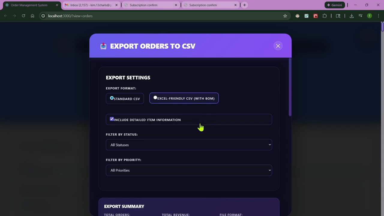 Serverless Order Management System — Event-Driven Cloud Platform