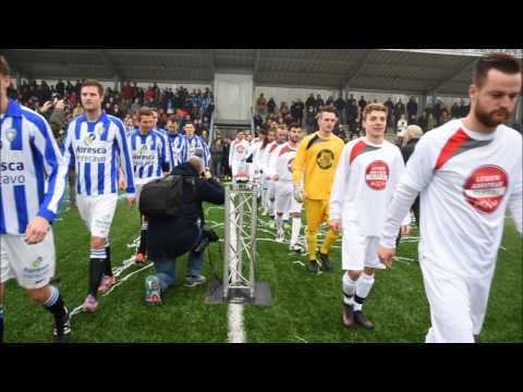 Voetbalvereniging UVS Leiden heeft nieuwe tribune. www.leidseglibber.nl