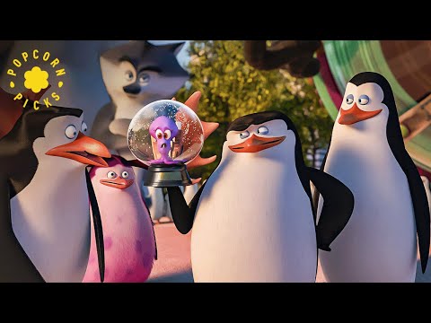 Dave is Defeated: Shrunken and Trapped in a Snow Globe (Full Scene) | Penguins of Madagascar