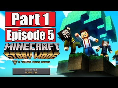 Minecraft Story Mode Episode 5 Gameplay Walkthrough Part 1 - No Commentary FULL EPISODE