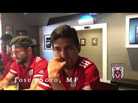 Chattanooga Red Wolves Josue Soto talks about Texas and the Chattanooga fans.