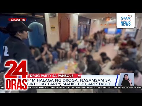 Party drugs for a birthday party | 24 Oras
