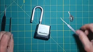 [30] Another Way to Open Master Lock Combination Lock