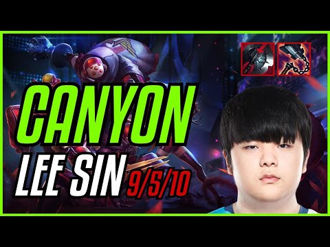 CANYON - LEE SIN vs UDYR JUNGLE - EUW MASTER - PATCH 11.9