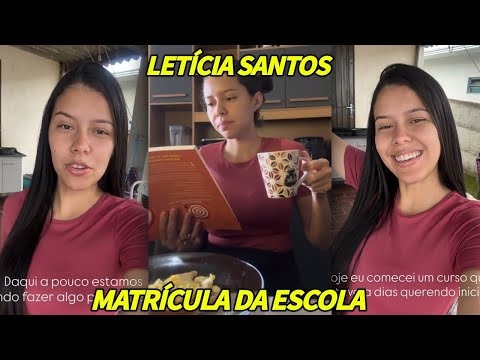 Letícia Santos enrolls Francisco in preschool.