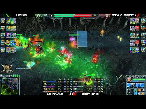 HoN Tour Cycle 4 Diamond Loser Finals - LION vs sG game 1