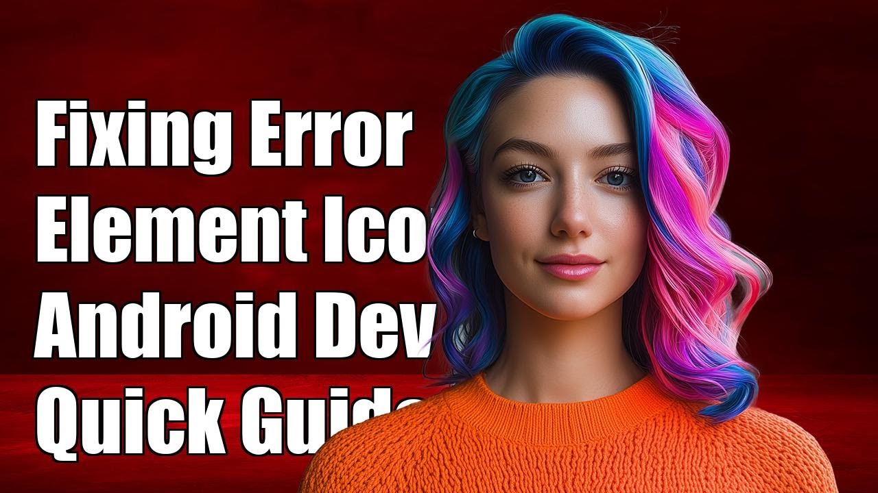 Fixing 'Element adaptive-icon must be declared' Error in Android Development
