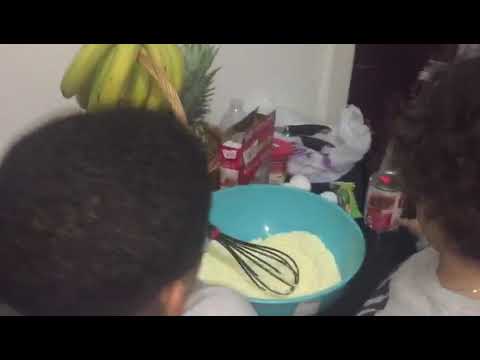 How to make a cake 🎂 FunnyKids Adrian & Nashla