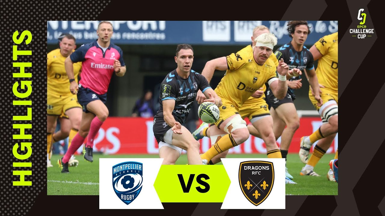 Instant Highlights - Montpellier Hérault Rugby v Dragons RFC | EPCR Challenge Cup 2025/26
