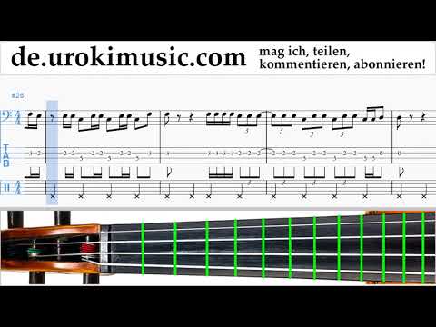 Cello Lernen Luis Fonsi, Demi Lovato - Échame La Culpa Tabulatur Teil#2 um-ih995