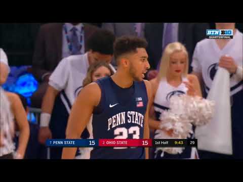 (NCAAM) Big 10 Tournament - #7 Penn State vs #2 Ohio State in 40 Minutes (3/2/18)