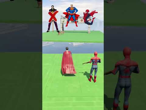 Spider-Man, Iron Man, Hulk, Batman and other superheroes perform the craziest stunts in GTA 5! EP 4