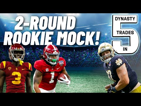 2-Round ROOKIE MOCK Draft! - (Dynasty Strategy Talk) - Dynasty Football 2023