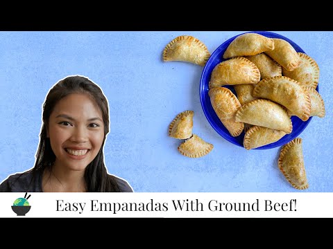 Filipino Empanadas Recipe Using Ground Beef | Baked...