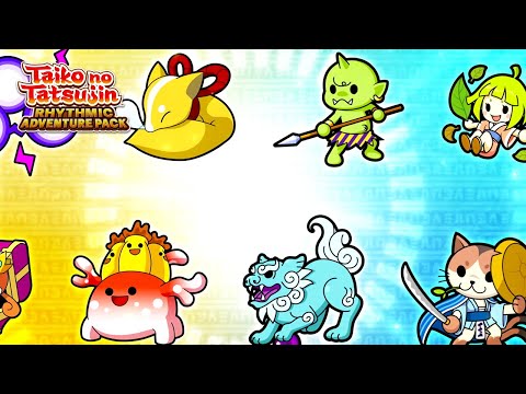 Taiko No Tatsujin: Rhythmic Adventure Pack - Release Date Announcement Trailer - Nintendo Switch