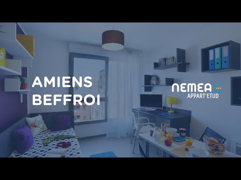 Résidence étudiante Nemea Amiens Beffroi Miniature vidéo YouTube 12