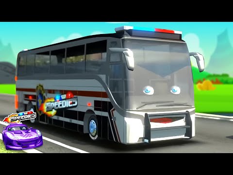 Otobüsün Tekerlekleri Dönüyor Ve Dönüyor + Daha Fazla Anaokulu Çocuklar Için Kafiye