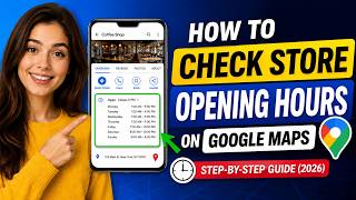 How to Check Store Opening Hours on Google Maps | Step-by-Step Guide (2026)
