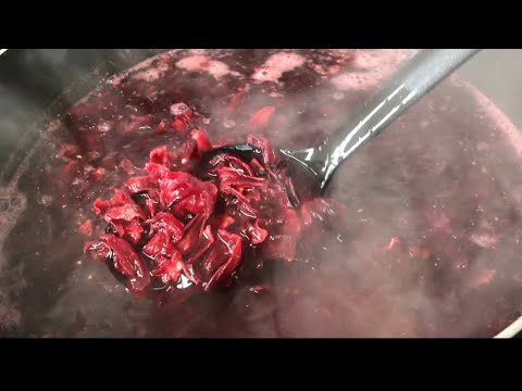 HOW TO PREPARE DRIED SORREL / JAMAICAN STYLE