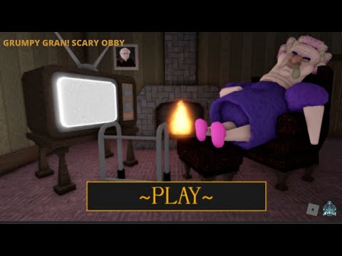 GRUMPY GRAN! SCARY OBBY | Roblox Easy Mode | Full Gameplay Walkthrough