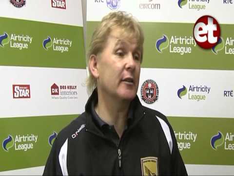 Sporting Fingal v C.S.Marítimo post match interviews