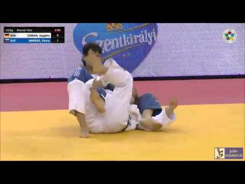 Judo 2014 Grand Prix Budapest: Coban (GER) - Nareks (SLO) [-52kg]