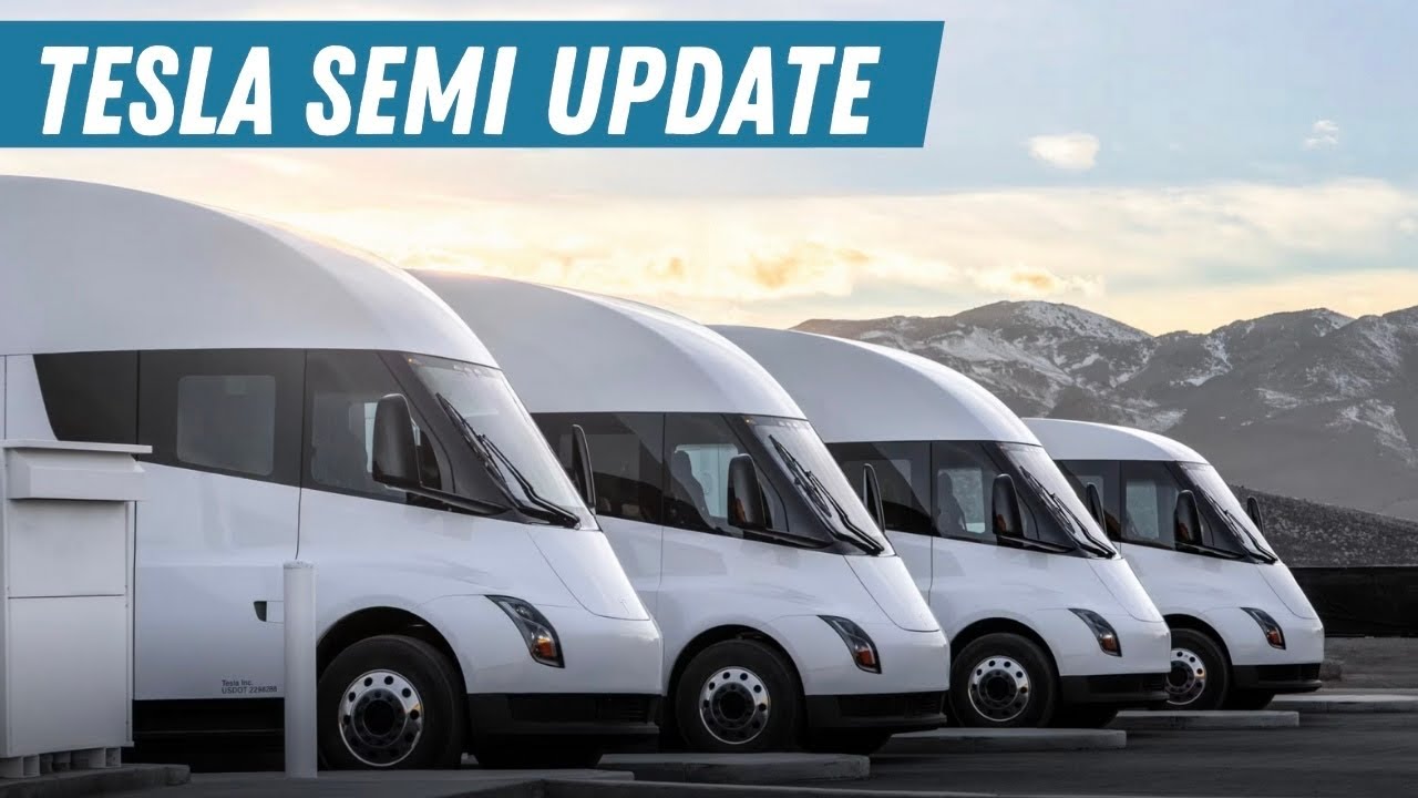 Tesla Semi Update! Standard vs Long Range & Deliveries Starting In 2026
