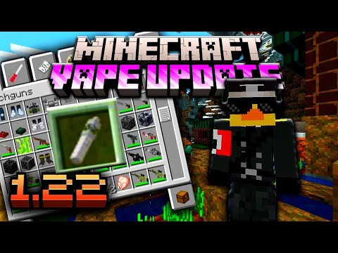 МАЙНКРАФТ 1.22 ВЕЙП-ОБНОВЛЕНИЕ | Вейп, оружие и прочее