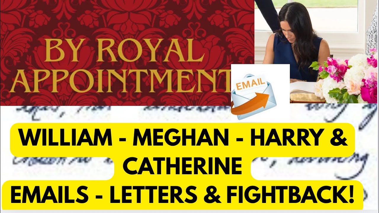 REMEMBER EMAILS & LETTERS?  - MEGHAN WILLIAM HARRY LATEST #meghan #royal #princeharrry
