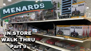 MENARDS O-Gauge Trains & Buildings - my special day - trip visit & walk though store