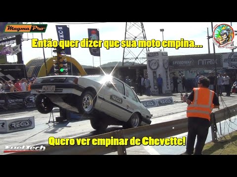 Quer dizer que sua moto empina... Quero ver empinar de Chevette!
