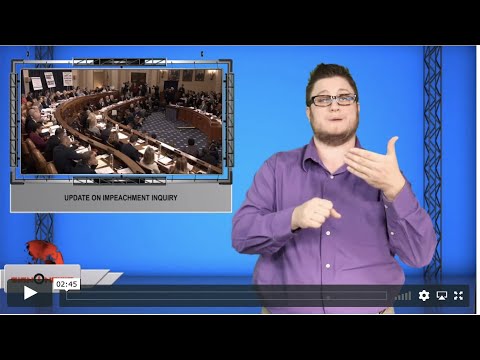 Update on impeachment inquiry (ASL - 12.5.19)