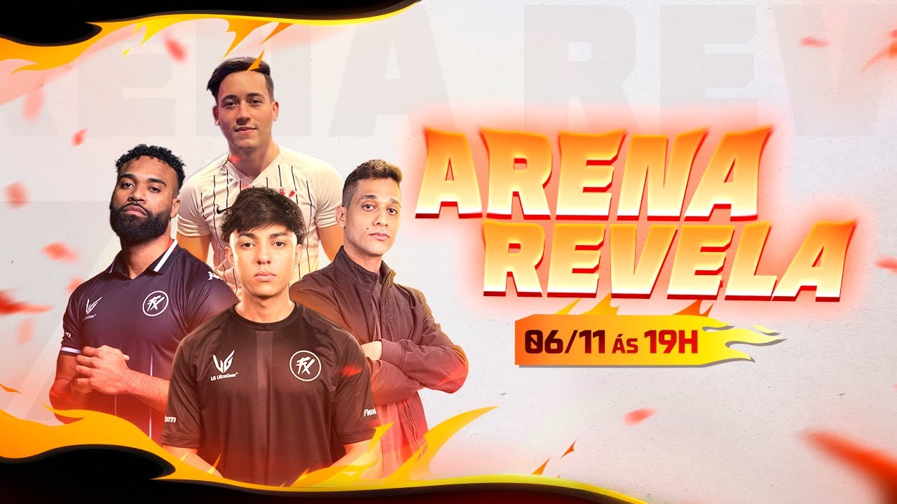ARENA DE FOGO | ARENA REVELA | AO VIVO #freefire