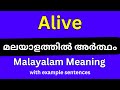 Alive Meaning In Malayalam Alive മലയാളത്തിൽ അർത്ഥം