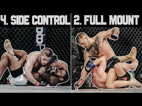 8 MMA Grappling Positions From The Worst To The Best (With Highlights)