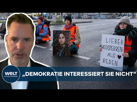 KLIMA-KLEBER: "Außerhalb des demokratischen Spektrums" – Dürr wirft Blockierern totalitäre Denke vor
