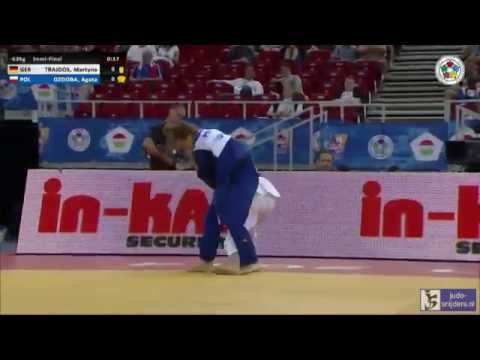 Judo 2014 Grand Prix Budapest: Trajdos (GER) - Ozdoba (POL) [-63kg] semi-final