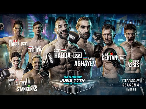 Karate Combat Season 4 Event 3 Trailer
