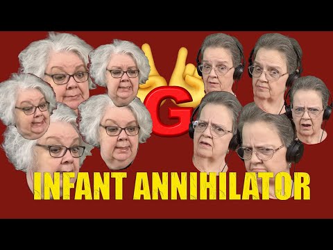 2RG REACTION: INFANT ANNIHILATOR BLASPHEMIAN - Two Rocking Grannies!