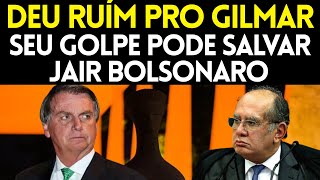 REVIRAVOLTA - Gilmar Mendes recebe a PIOR NOTÍCIA do ano! Decisão do STF ajudou Jair Bolsonaro