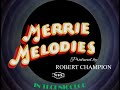 Merrie Melodies Intros And Endings 1936 1937