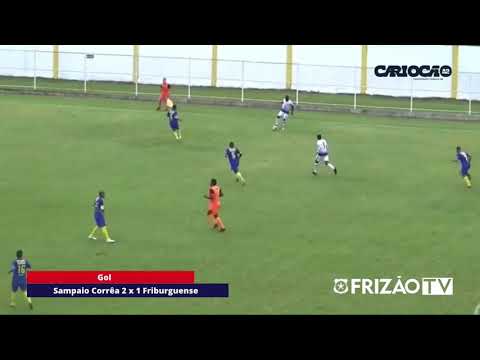Sampaio Corrêa x Friburguense (2 x 1 ) - Gol - Luiz Felipe