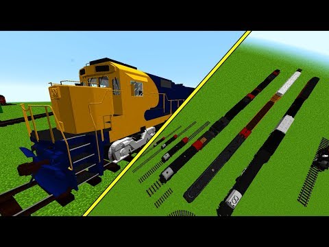 SparkofPhoenix -  Minecraft Mods: NEW!  KRASSE Trains & Technology - Immersive Railroading Mod