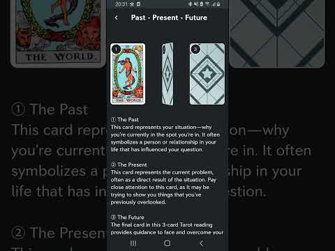Tarot divination - Daily card