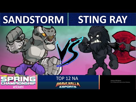 Sandstorm vs Sting Ray - Top 12 - Spring Championship 2021 - NA 1v1