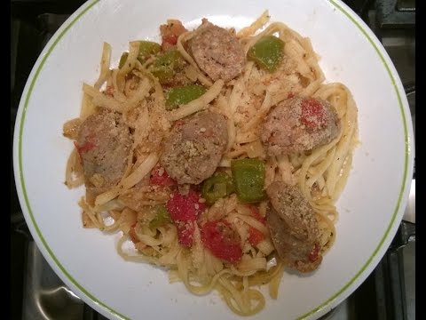 How to make Pasta in Marinara with Italian Sausage l Gastro Guru
