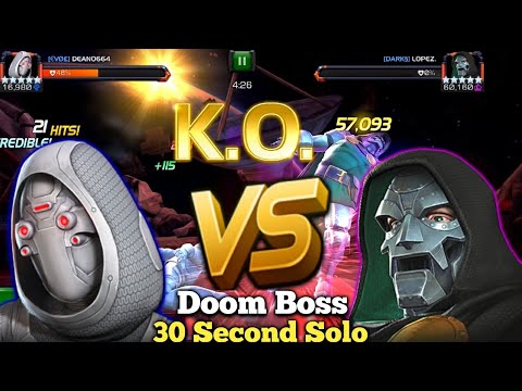 Ghost Solos Doom Boss With Stubborn In 30 Seconds! | Cheese Time! 🧀 | Marvel Contest Of Champions
