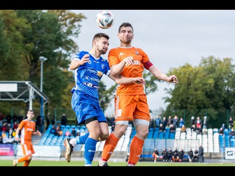 Jeziorak Iława – Concordia Elbląg 1:1 (1:1) - skrót meczu 11. kolejki forBET IV ligi, 16.10.2021