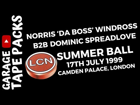 Norris 'Da Boss' Windross b2b Dominic Spreadlove | La Cosa Nostra | The Summer Ball | 17th July 1999