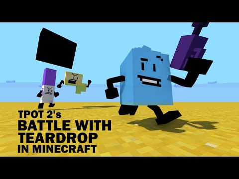 EPIC FoxBlocks vs Teardrop Battle in Minecraft!